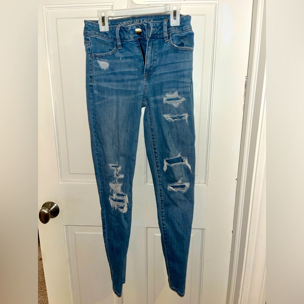 Girls American Eagle Super Stretch Skinny Jeans